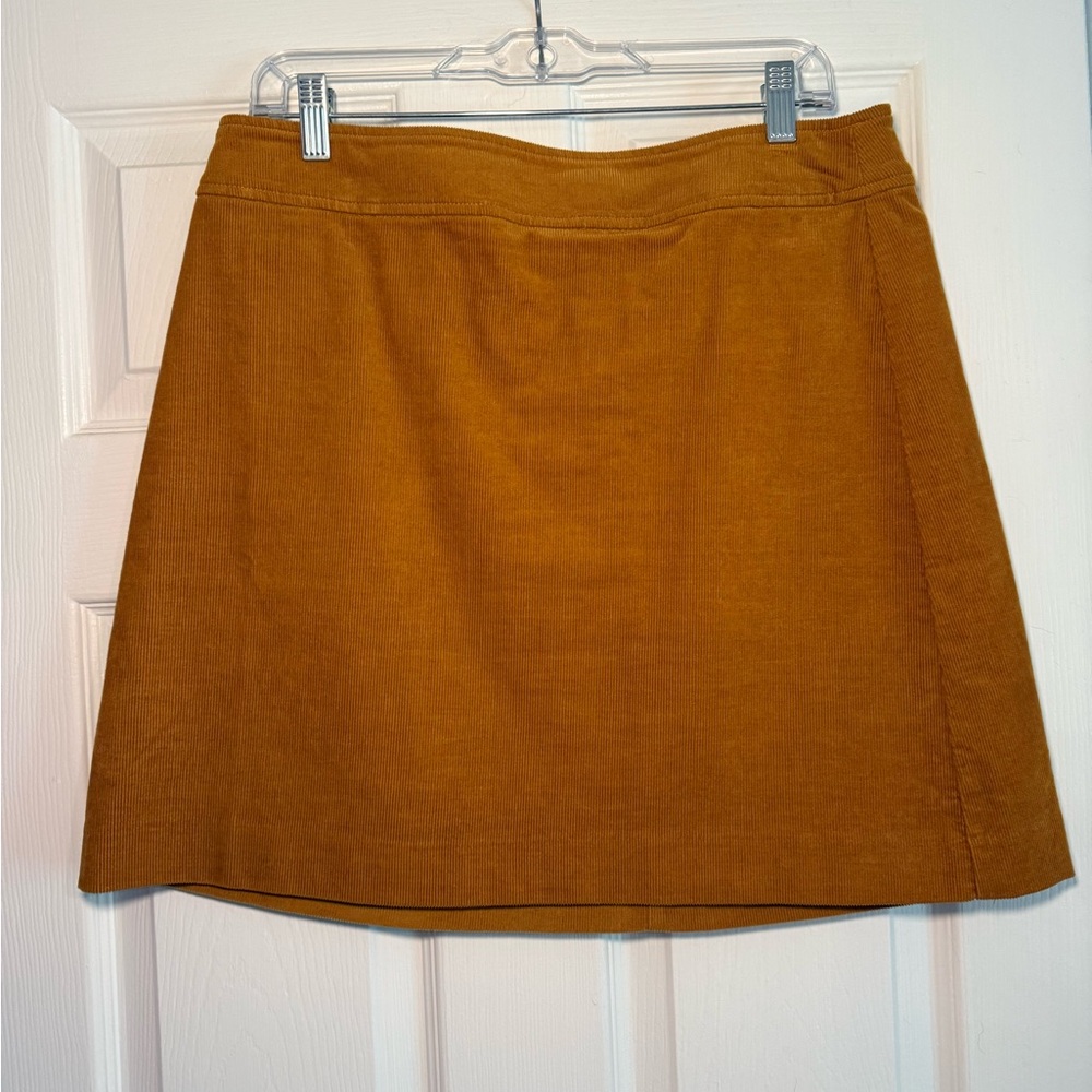 J. Crew Brown A-Line Mini Skirt Casual